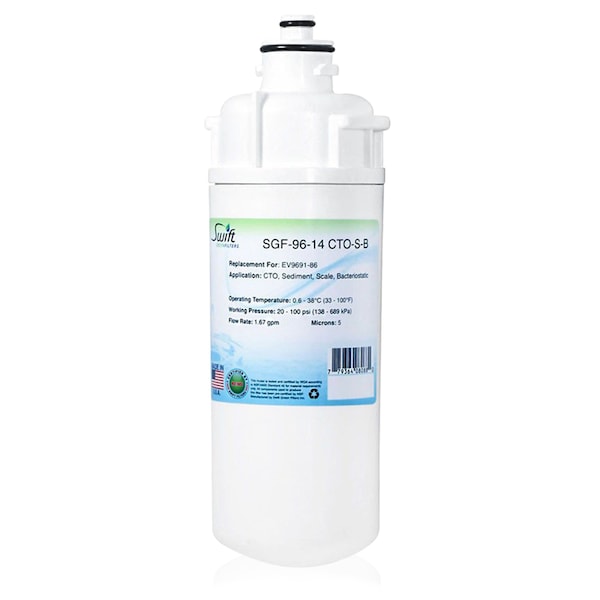 SGF-96-14 CTO-S-B Replacement water filter for Everpure EV9691-86